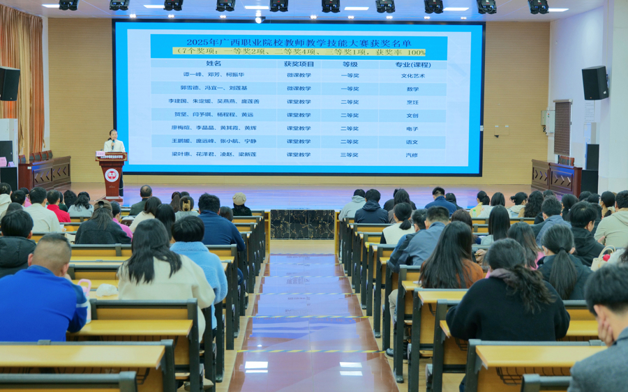 赛教融合创新  赋能教师成长——北海市中等职业技术学校举行2025年广西职业院校教师教学技能大赛参赛分享交流会